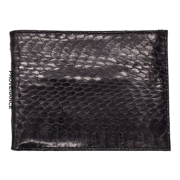 🔴  Christian Dior Bifold Wallet - Black Snakeskin - Picture 1 of 6